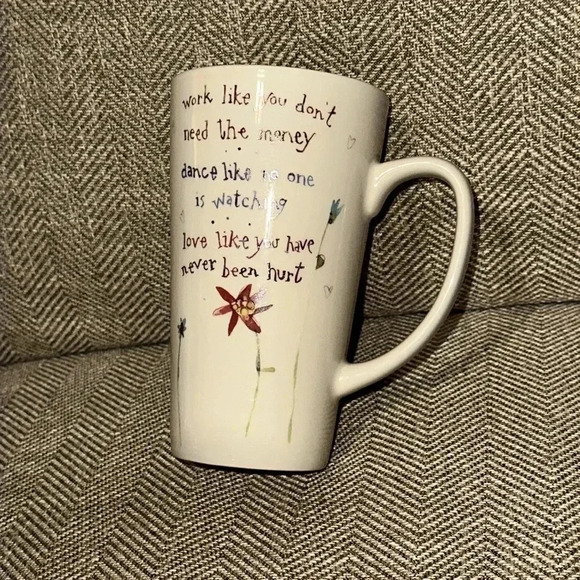 VTG Natural Life Multi-Colored Robbin Rawlings Graphic Coffee Mug Cup - Picture 3 of 11